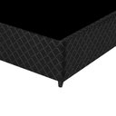 Ver imagem 4 de Cama Box Casal e Colchão Molas Ensacadas Gazin Perola Negra 188cm x 138cm