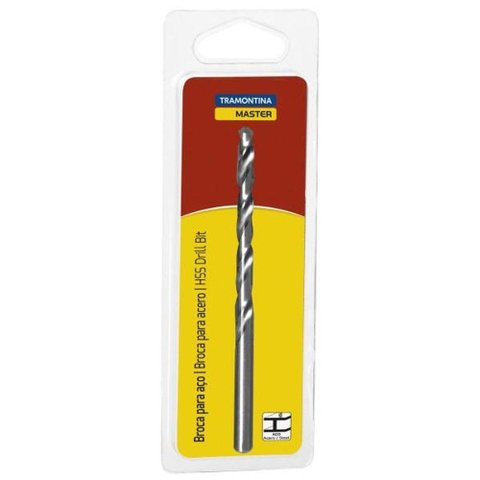 Broca para Aço 7/8 Tramontina em Aço Rápido Hss com Corpo Polido e Envernizado