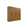 Guarda Roupa Casal 6 Portas 4 Gavetas Leblon D' Doro Cinamomo - 1