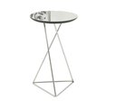 Ver imagem 1 de Mesa Lateral Pepa Tampo Espelhado Base Cromada - 17464