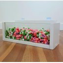 Ver mais imagens de Baleiro Painel Canaletado Doceria Bomboniere Aparador Vidro