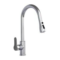 Torneira Gourmet para Cozinha Pia Bica Alta com Ducha Extensora 2 Modos Jato e Chuveirinho Giro 360° - 2