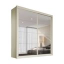 Ver imagem 3 de Guarda Roupa Mali 2 Portas de Correr 100 MDF com 02 Espelhos - Móveis Europa