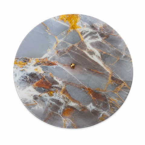 Plafon LED 32x32 Redondo Decorativo Marmorizado