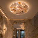 Ver imagem 4 de Plafon LED 32x32 Redondo Decorativo Marmorizado