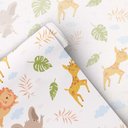 Ver imagem 4 de Papel de Parede Infantil - Safari Baby 2 Arte Destaque 3 Metros
