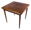Ver imagem 1 de Mesa de Madeira Maciça Quadrada 80x80cm 4 Lugares Sala Jantar Cozinha - Stronger Whiskey - Natural