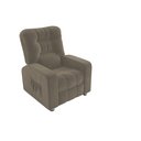 Ver imagem 2 de Poltrona Reclínavel Mx7 Azera Veludo Cappuccino E434 - Matrix