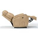 Ver imagem 6 de Poltrona do Papai Reclinável em Corino Importado Cor Bege Reclinação Elétrica- Modelo Florença
