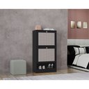 Ver imagem 4 de Kit Sapateira Spin Tropical 2 Portas e 2 Mesas de Cabeceira/centro Poquema