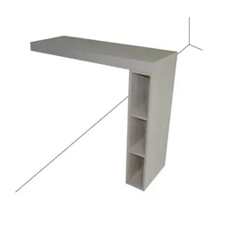 Bancada Mesa Cozinha Sala Bar Adega em MDF - 1