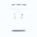 Ver imagem 2 de Bebedouro de Mesa P/ Galao Branco K21 127v Karina 011