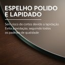 Ver imagem 3 de Espelho Flame 100x35cm Polido Bivolt Sala Salão Luxo LED Branco