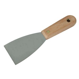 Espátula 6 Cm Aço Inox Multiuso P- Chapa Pintor Gesso Drywal