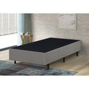 Ver imagem 2 de Base Cama Box Solteiro 88x188 Madeira Eucalipto Resistente Suporta 150kg/m² com Pés