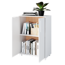 Ver imagem 4 de Armário para Escritório 2 Portas 1 Prateleira Branco