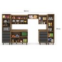 Ver imagem 3 de Cozinha Modulada 7 Peças 8 Portas 8 Gavetas Confort