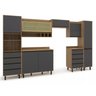 Cozinha Modulada 7 Peças 8 Portas 8 Gavetas Confort - 2