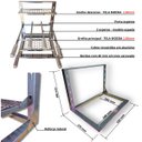 Ver imagem 7 de Kit Churrasqueira Coifa Gourmet Grill Espetos Braseiro 35x30