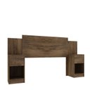 Ver imagem 2 de Cabeceira de Casal Sublime 2 Gavetas 2 Nichos