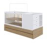 Berço Multifuncional com Cama Auxiliar 3 Gavetas - 3