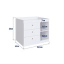 Ver mais imagens de Berço Multifuncional com Cama Auxiliar 3 Gavetas