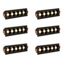 Ver imagem 1 de 6 Mini Balizador Led Downlight Pontual 5 Fachos Micro Bet99