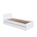 Ver mais imagens de Berço Cama Multifuncional com 2 Gavetões Malu Branco