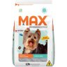 Ração Max Cães Adultos Raças Pequenas Sabor Carne e Arroz - 15 Kg - 1