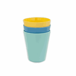 Kit Copo Fresc VEM Verde-Azul-Amarelo 350ml PP Linha Alegria - 4
