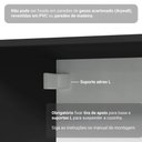Ver mais imagens de Armário de Cozinha Completa 280 Cm Preto Nice Madesa 01