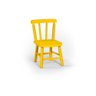 Cadeira Infantil em Madeira Maciça Kids Amarela - 1