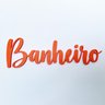 Adorno Banheiro / Placa De Sinalização , Quadro Decorativo, lettering - 25cm - Toque 3D:Laranja - 1