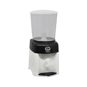 Filtro De Agua Atlanta C/ Cuba De Barro 13,9 L:Branco e Preta