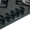 Ver imagem 3 de Fogão Cooktop Premium 5 Bocas Ultra Chama Preto Chamalar
