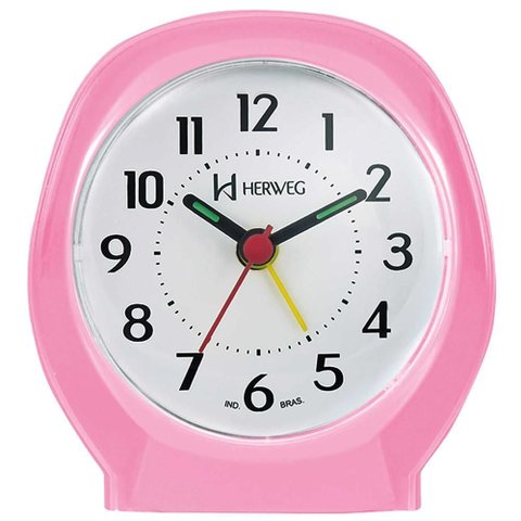 Despertador Quartz Herweg Ref: 2634-036 Rosa
