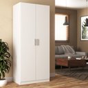 Ver imagem 1 de Guarda Roupa Monarca 2 Portas Branco