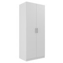 Ver imagem 3 de Guarda Roupa Monarca 2 Portas Branco