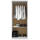 Ver imagem 2 de Guarda Roupa Monarca 2 Portas Branco