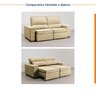 Sofá Retrátil e Reclinável Embaúba 3 Lugares 1,90m CabeCasa MadeiraOriginals - 8