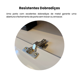Painel para TV até 75 Polegadas Impressão 3D Ripado 1,83m Belluno - 10