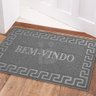 1 Tapete Porta Capacho Bem Vindo Antiderrapante PVC Cz 40x60 - 5
