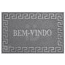 1 Tapete Porta Capacho Bem Vindo Antiderrapante PVC Cz 40x60 - 6