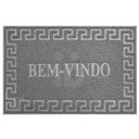 Ver imagem 6 de 1 Tapete Porta Capacho Bem Vindo Antiderrapante PVC Cz 40x60