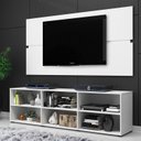 Ver imagem 1 de Rack com Painel para TV até 55 Polegadas 180cmx141,8cm Imperador Branco