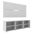 Ver imagem 2 de Rack com Painel para TV até 55 Polegadas 180cmx141,8cm Imperador Branco