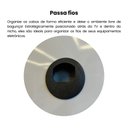 Ver imagem 7 de Painel para TV até 86 Polegadas MDF 220cmx136,8cm Suporte Incluso Elegance Artely Marrom Cedro/Off White