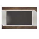 Ver imagem 2 de Painel para TV até 86 Polegadas MDF 220cmx136,8cm Suporte Elegance Bege Off White/Pinho