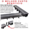 Ralo Linear Calha para Piso com Grelha Mallton 1,00x15 Cm - 2
