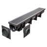 Ralo Linear Calha para Piso com Grelha Mallton 1,00x15 Cm - 1